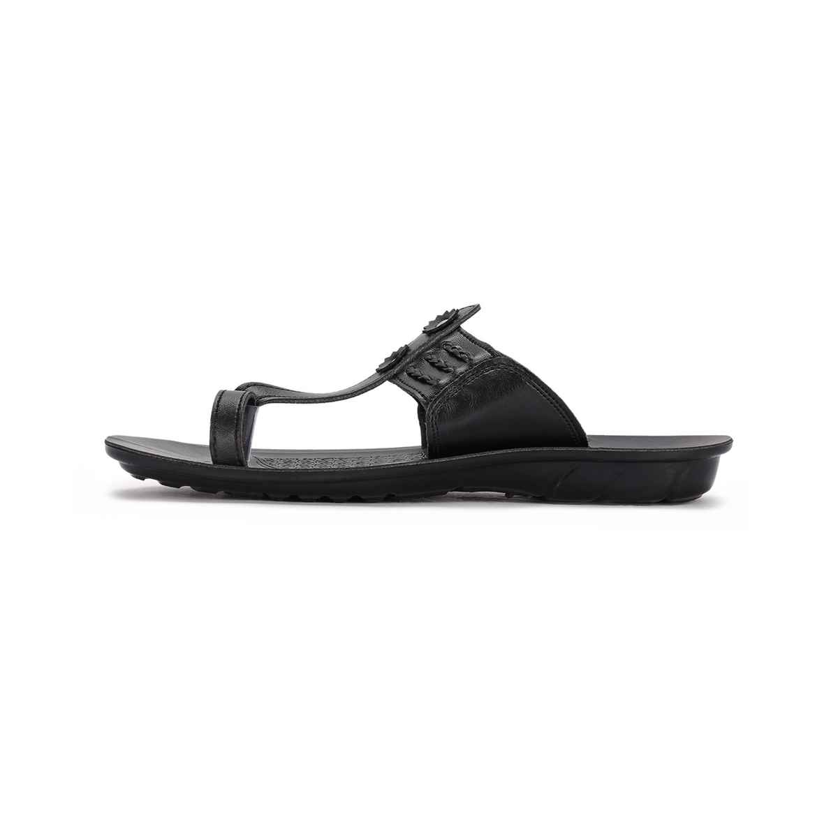 Paragon Men's Black Pu Sandals PUK2230G UK 9