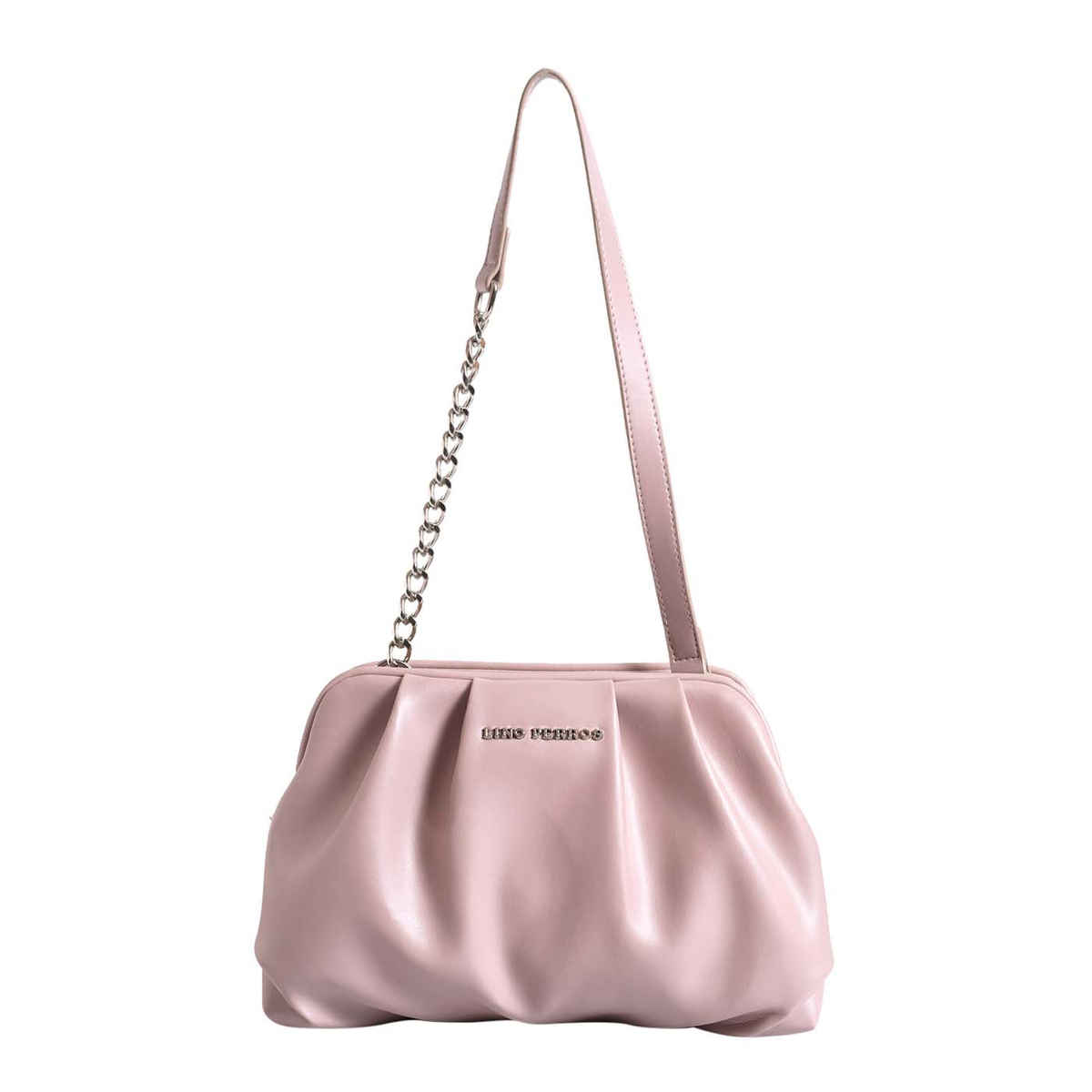 Lino Perros Women's Shoulder Bag | LWHB02521 | Peach