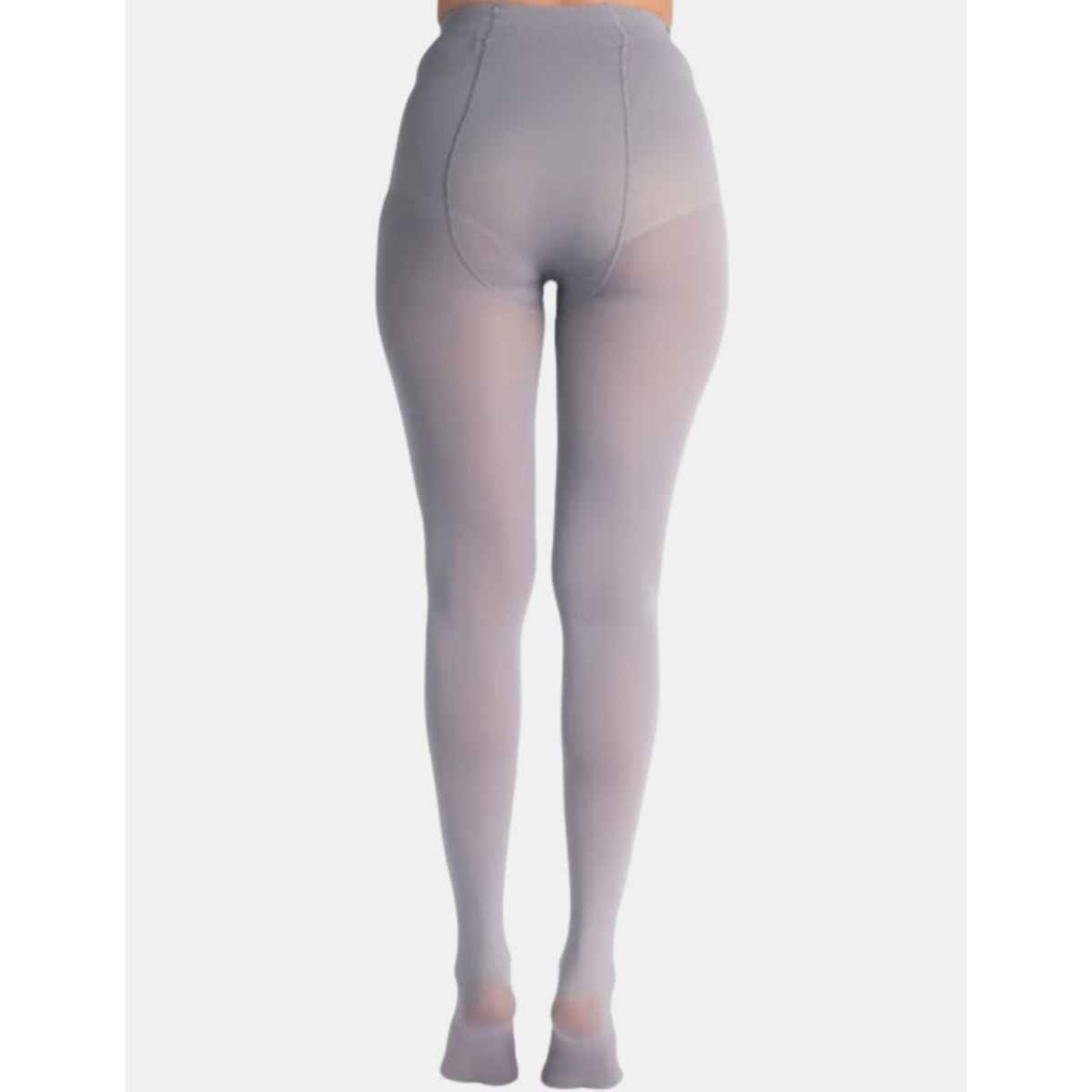Secrets By ZeroKaata Grey Colored Pantyhose Stockings
