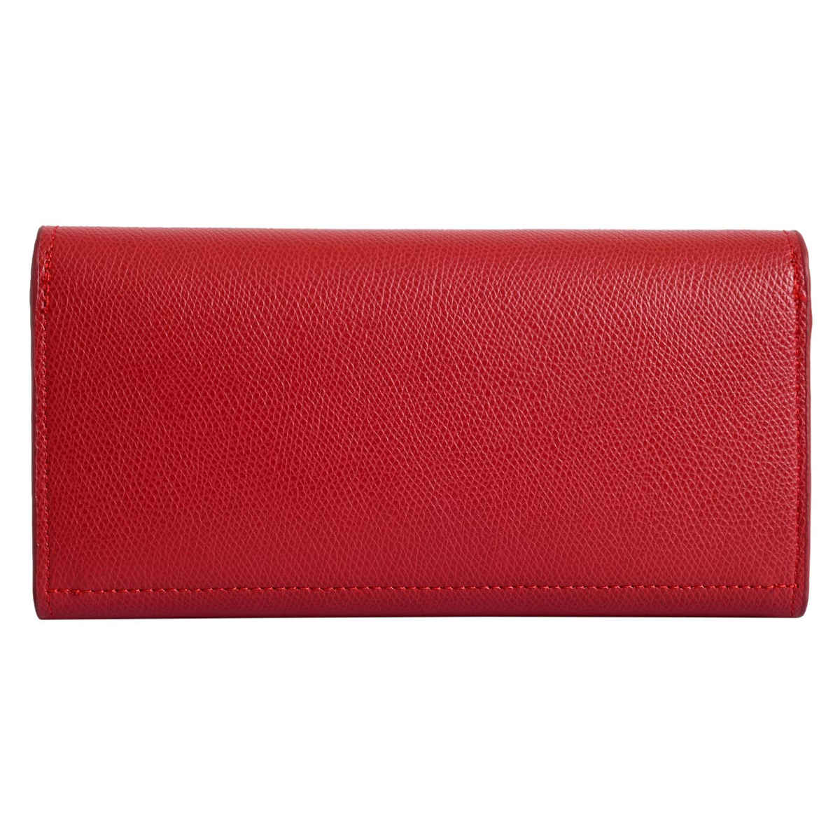 Lino Perros Women's Solid Wallet | LWPR00417 | Red