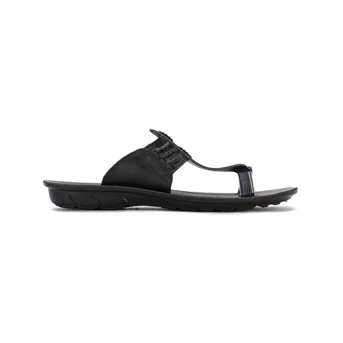 Paragon Men's Black Pu Sandals PUK2230G UK 9