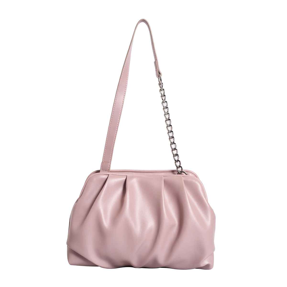 Lino Perros Women's Shoulder Bag | LWHB02521 | Peach