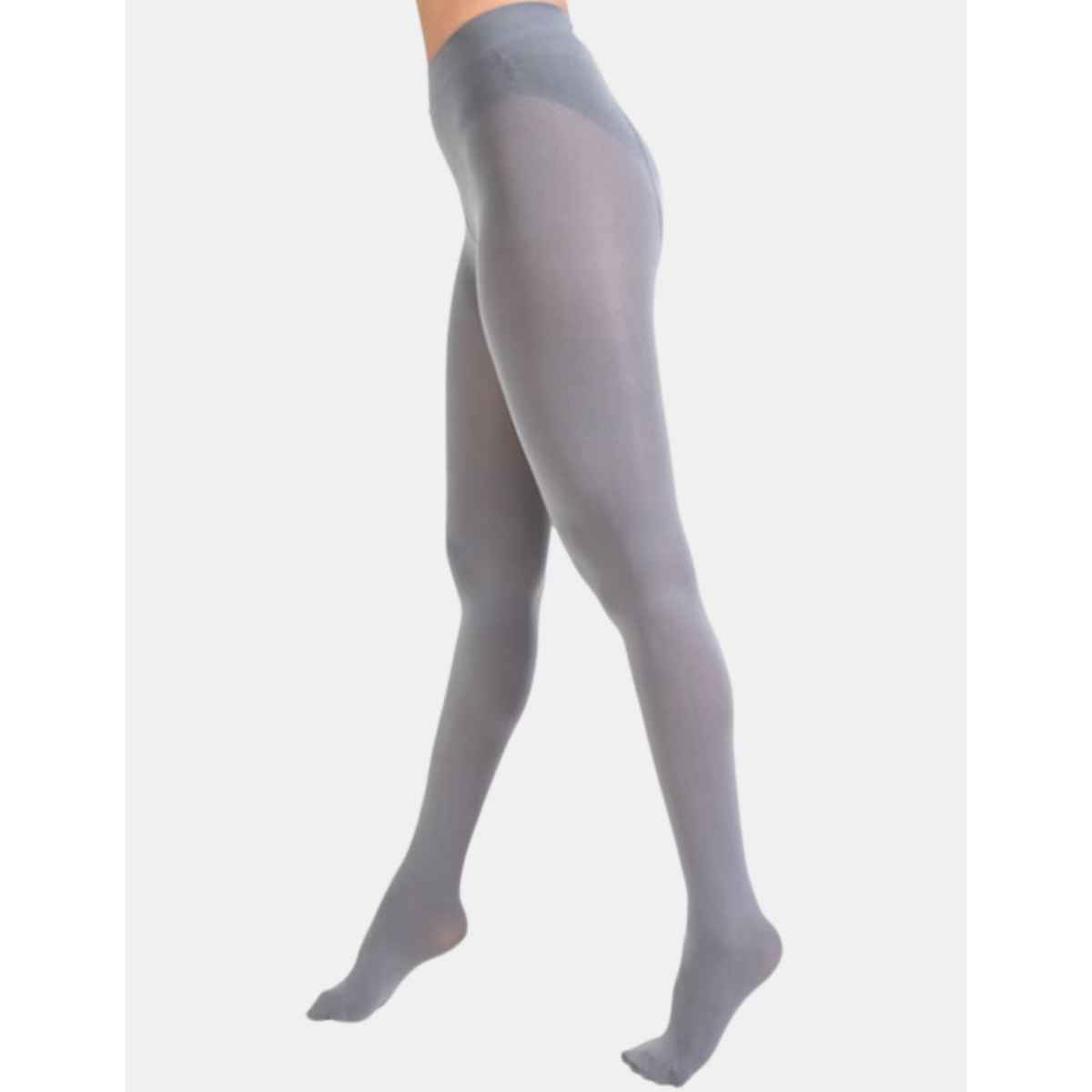 Secrets By ZeroKaata Grey Colored Pantyhose Stockings
