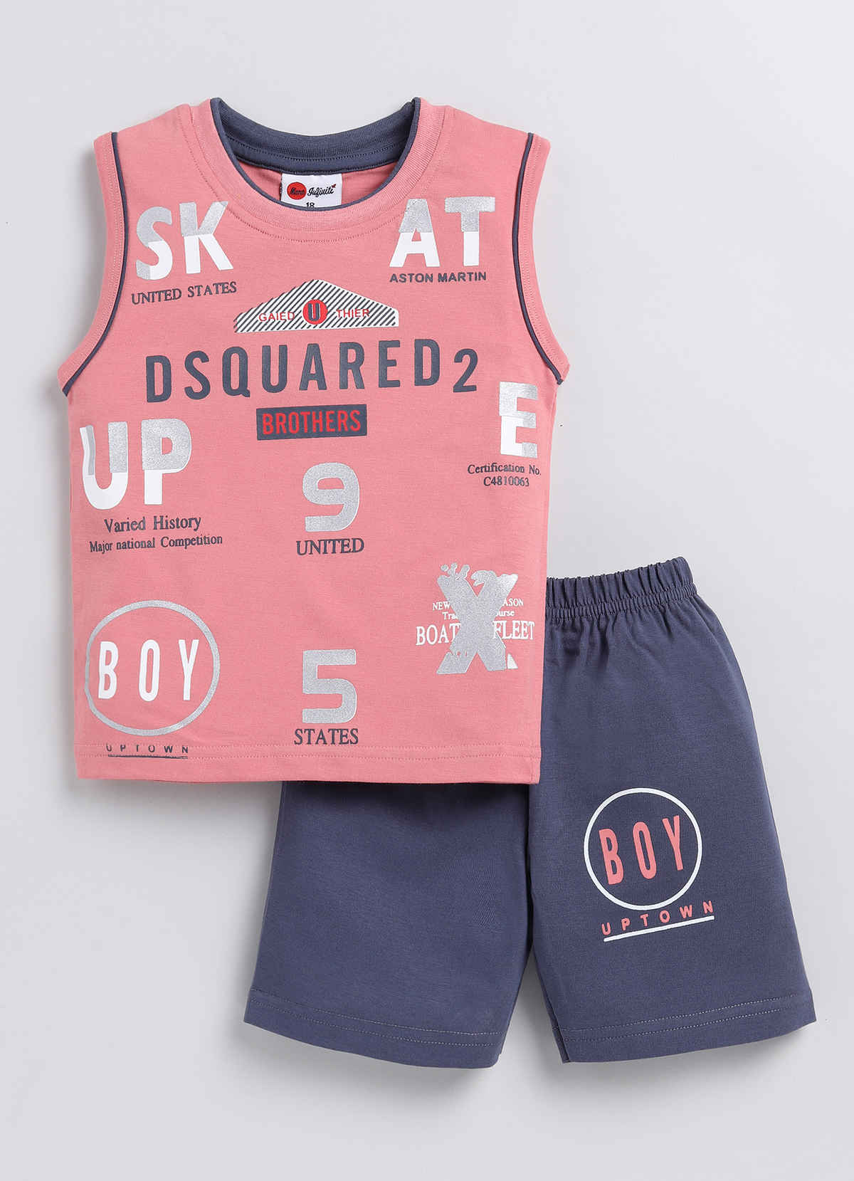Mars Infiniti Boys Casual T-shirt & Shorts | Assorted | 4 - 5 Years