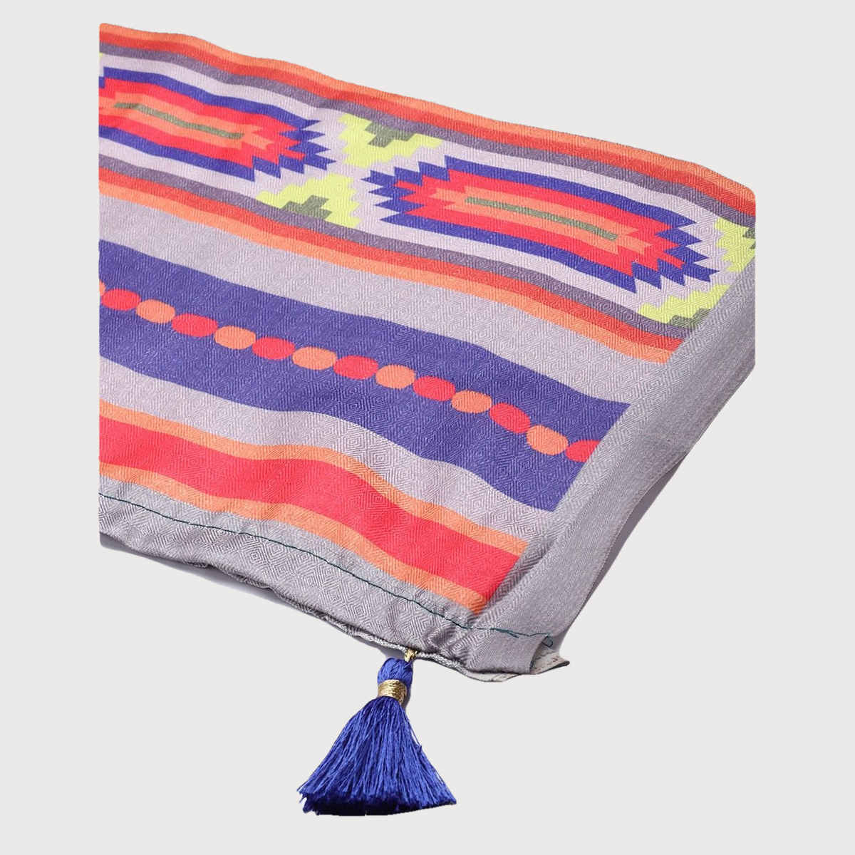 Ishin Grey Cotton Dupatta | 1005