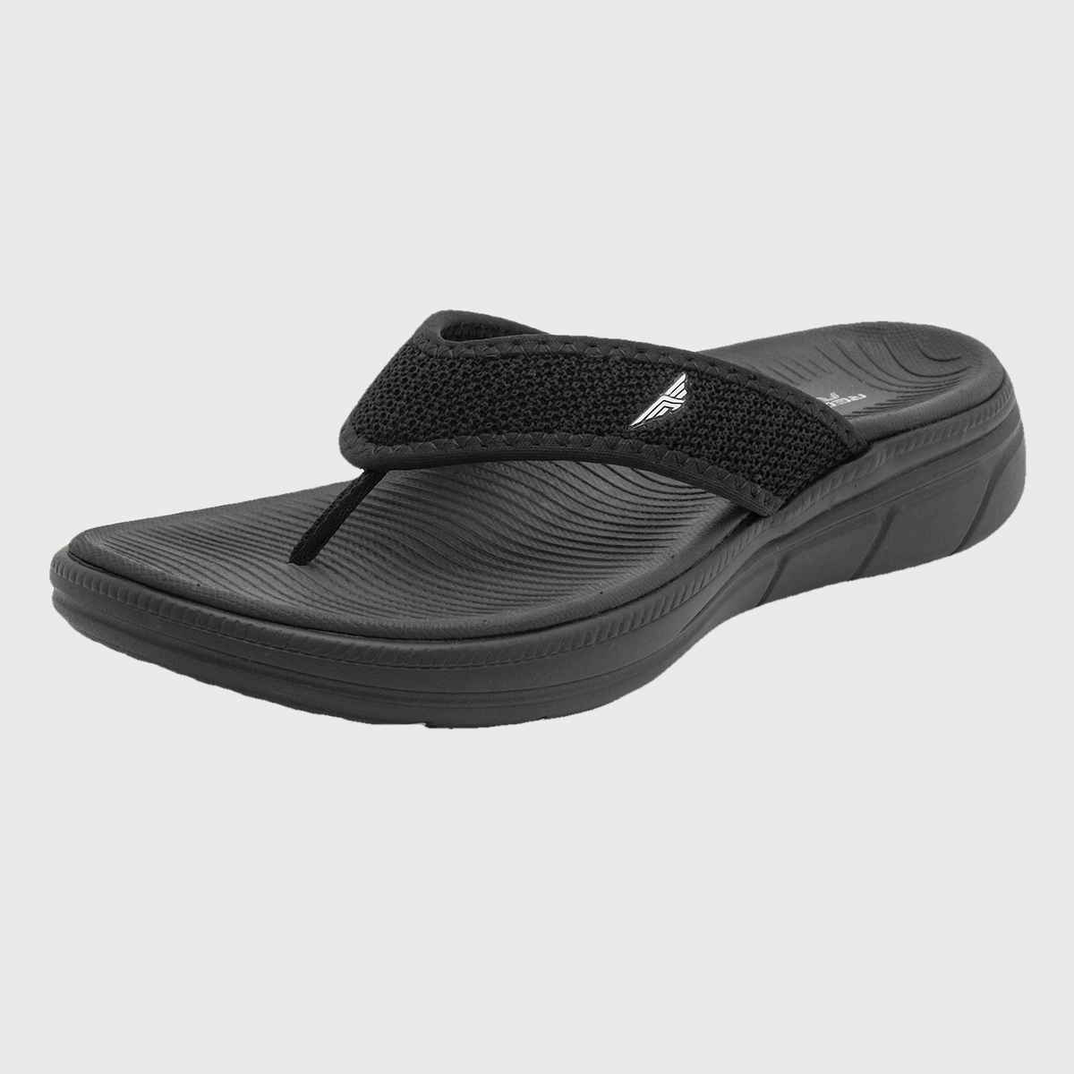 Red Tape Women's Sports Sandals | Refined Round-Toe Shape with a Relaxing Slip-On | Black - UK 4