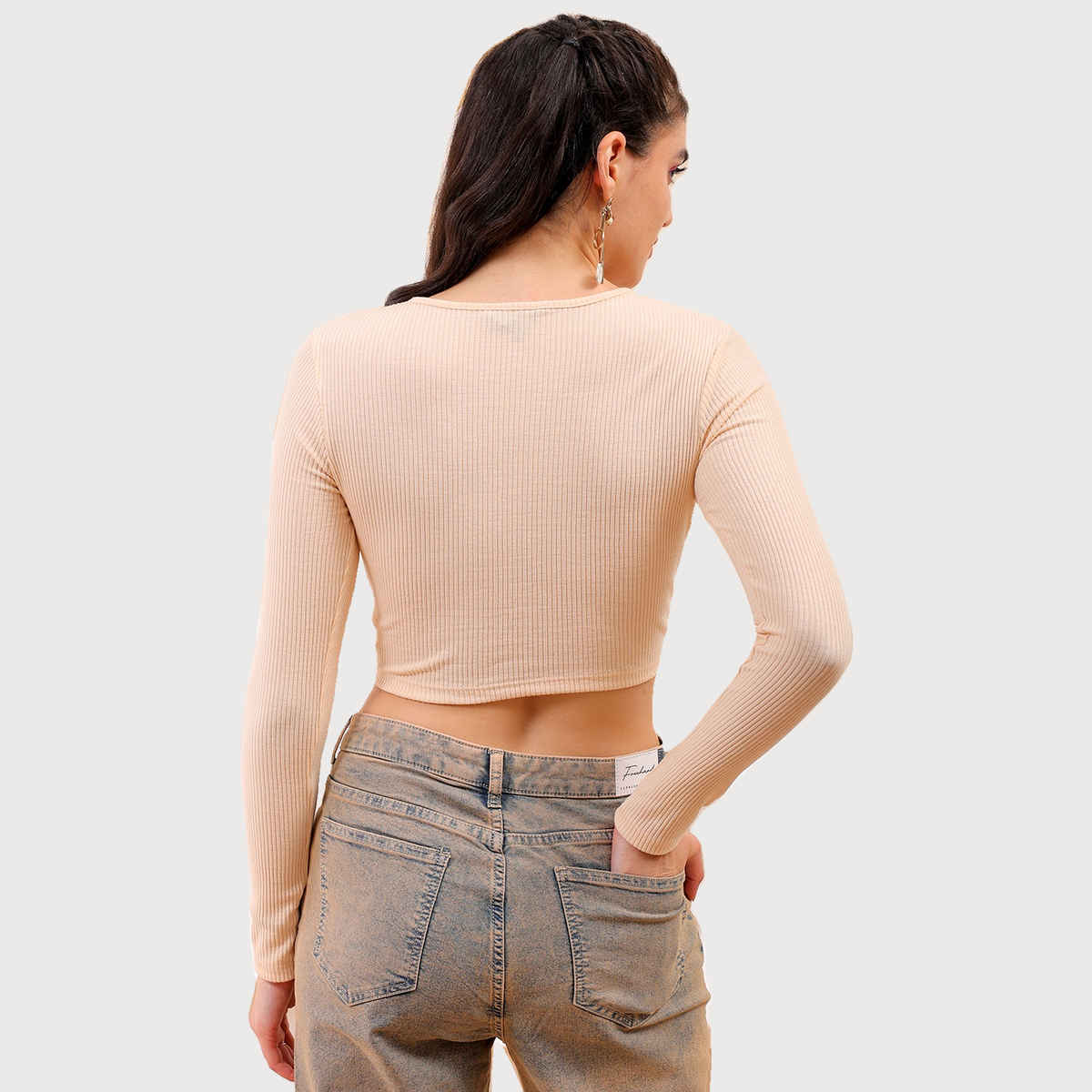 Freehand Women's Fitted Solid Casual Regular | Ecru | L