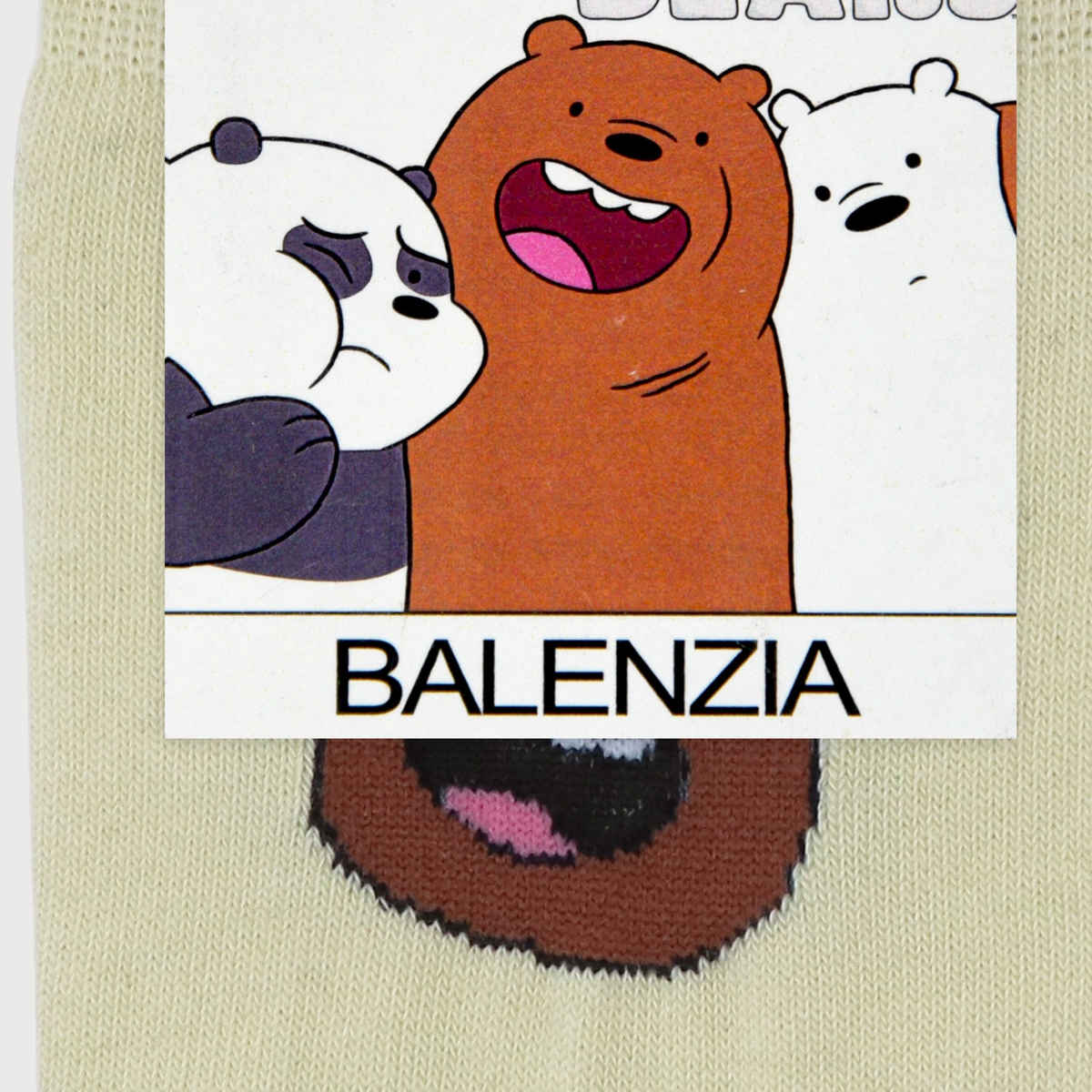 Balenzia Women's Combed Cotton and Spandex High Ankle Socks | Multicolour - UK 4 - 7