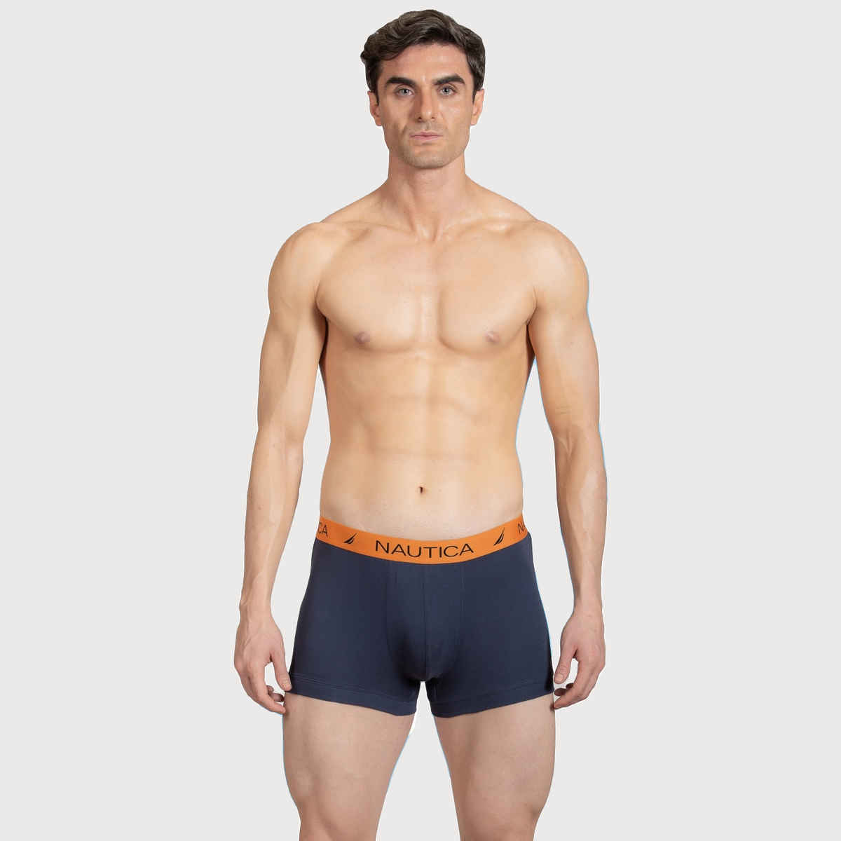 Nautica Men's - 1PP-RTRK01 Rib Trunk-05-S PBLU | Dark Blue - L