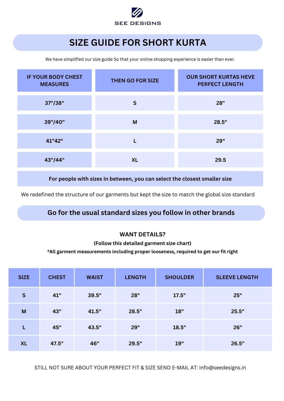 See Designs Men's Pure Cotton Short Kurta | Green - S