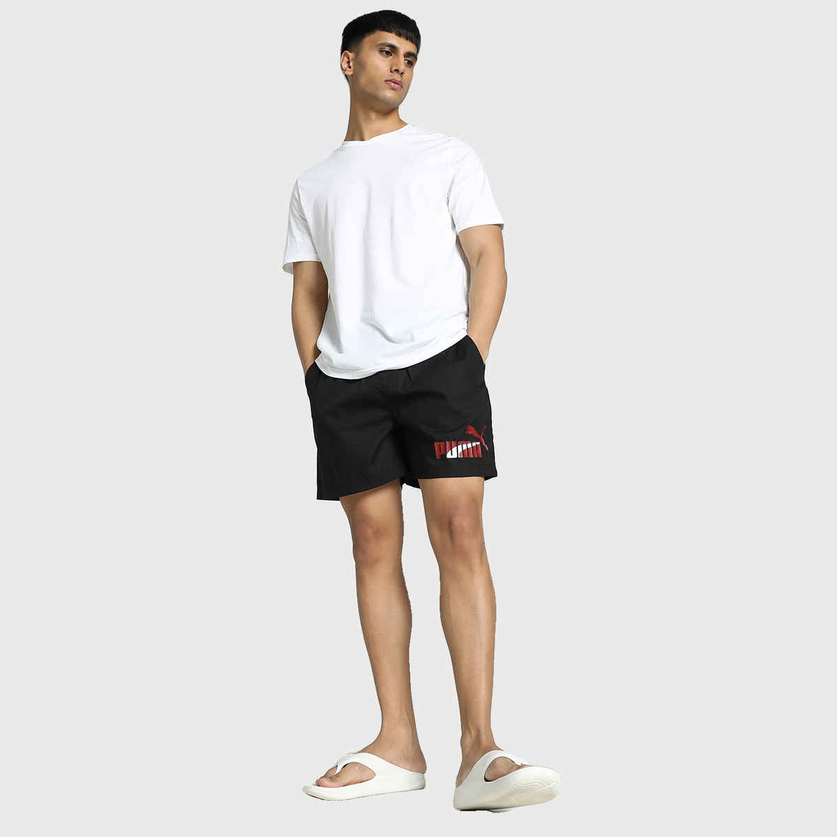 Puma Men s Woven Boxers | Black - M