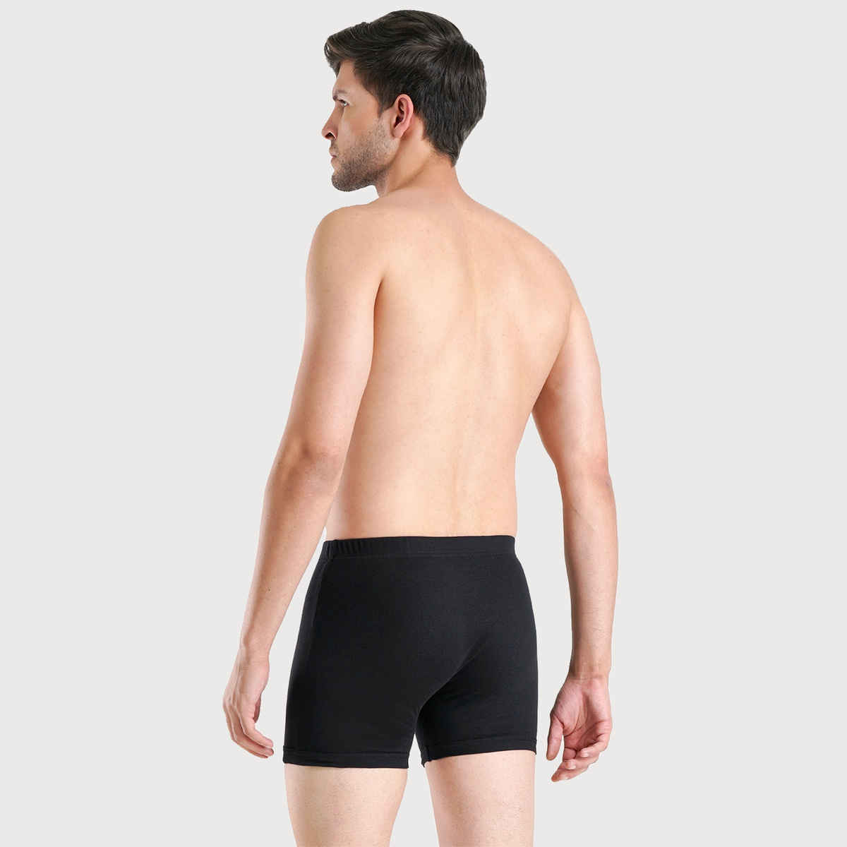 French Connection Regal Oxford | Men s Long Trunks Pack of 2 | Navel Academy | Jet Black | M