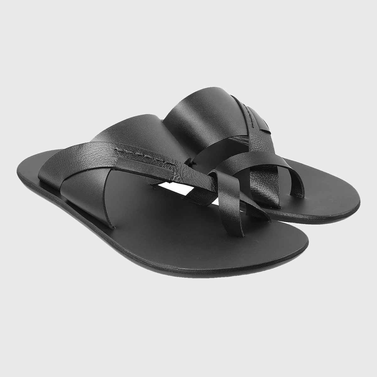 Metro Men Black Color Slip On Ethnic | Size UK 8 | 16-640