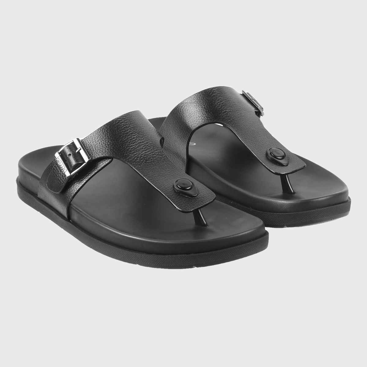 Metro Men Black Color Slip On Ethnic | Size UK 6 | 16-761