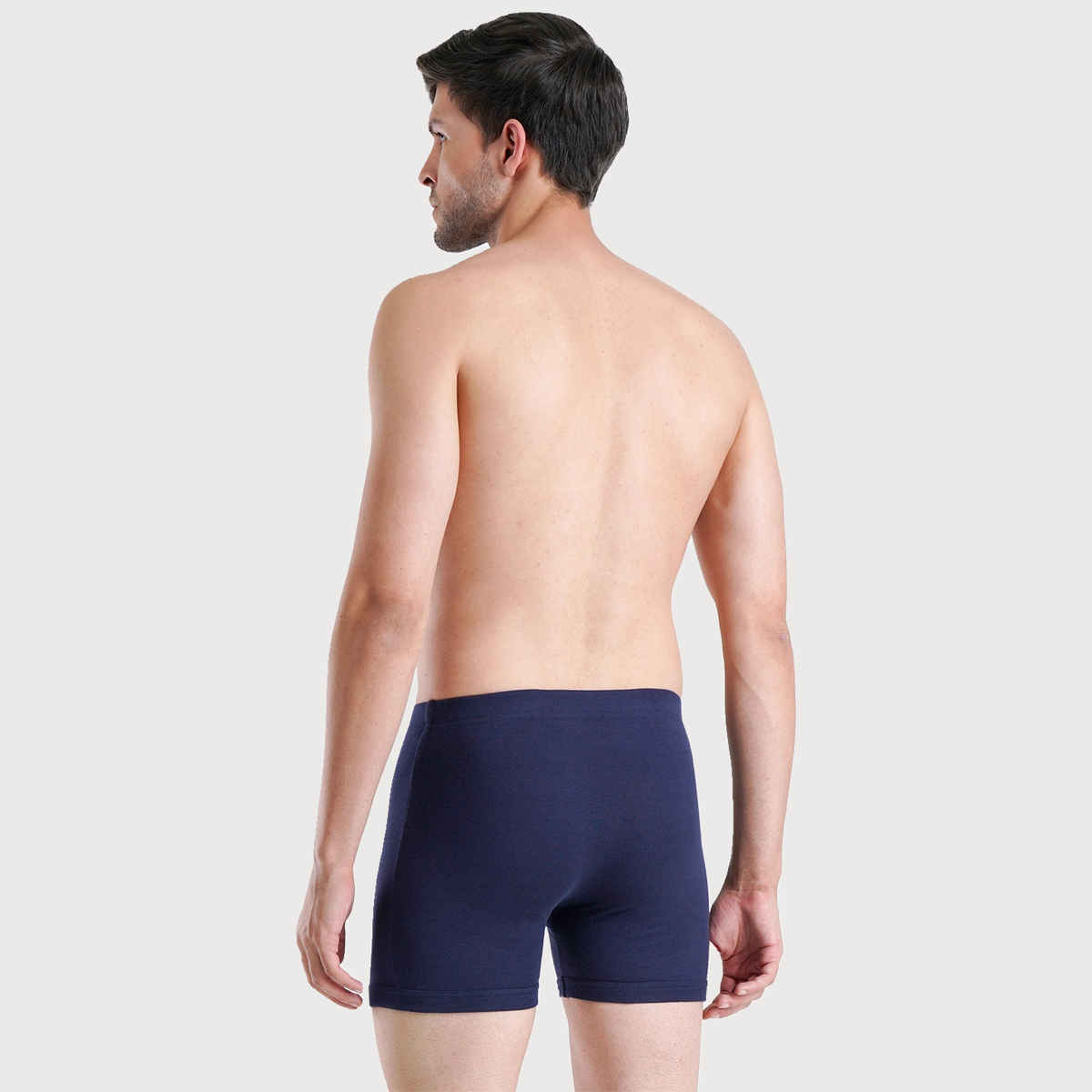 French Connection Regal Oxford | Men s Long Trunks Pack of 2 | Navel Academy | Jet Black | M