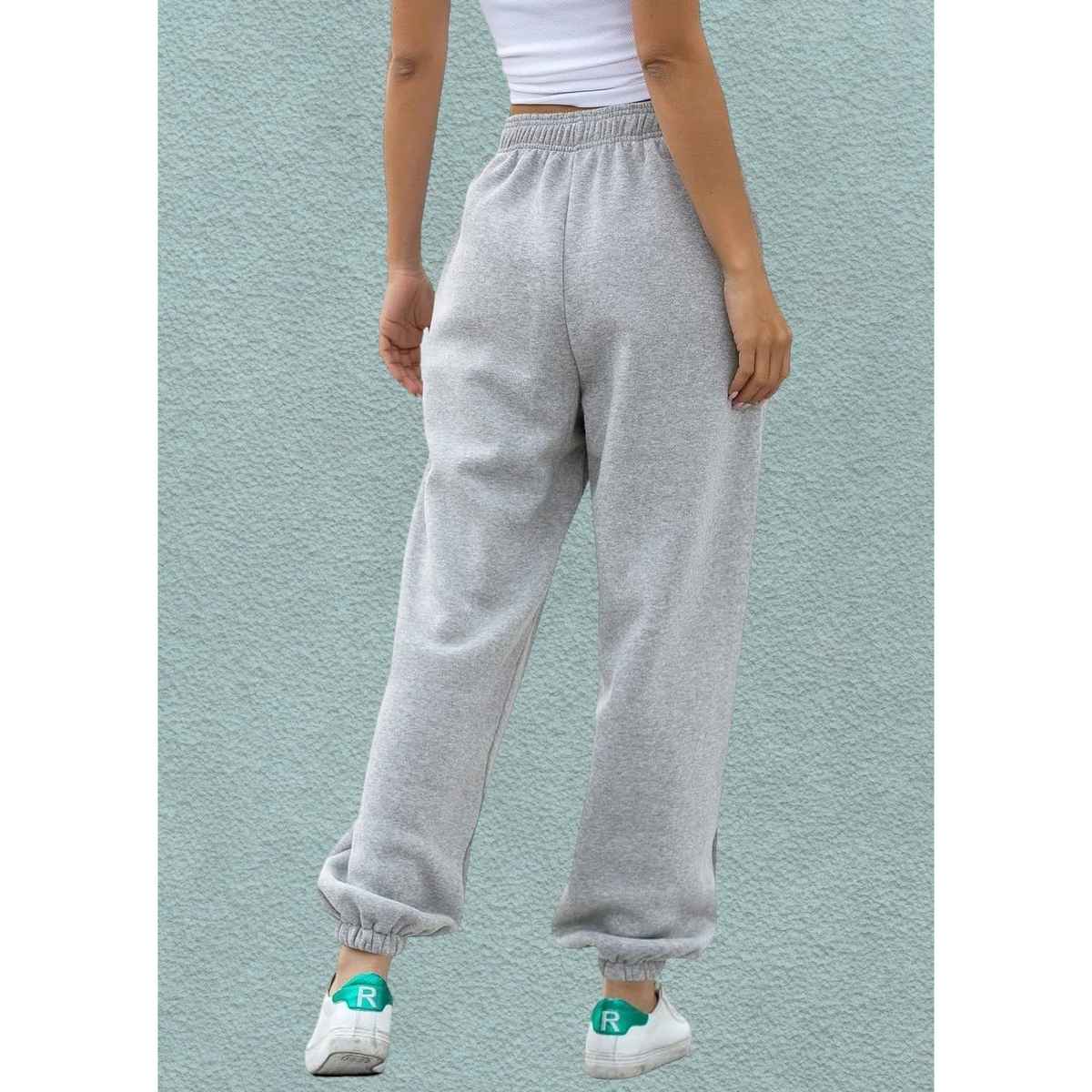 Q-rious Women's Cozyflex Joggers | Plaz-CARGO-2c | Black & Grey - 28