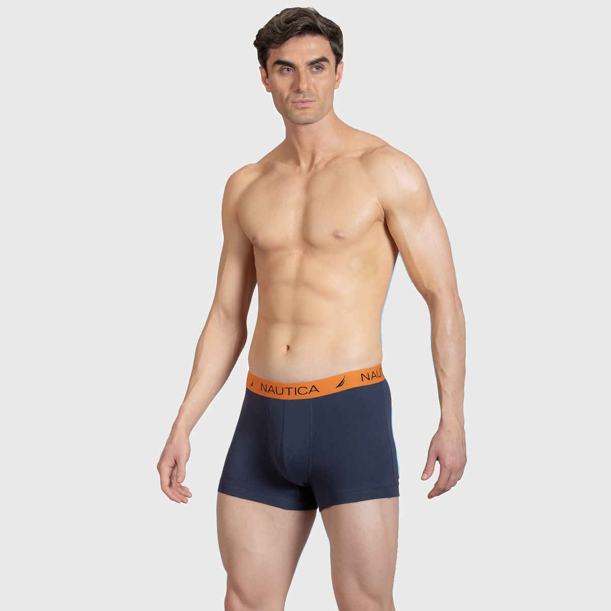 Nautica Men's - 1PP-RTRK01 Rib Trunk-05-S PBLU | Dark Blue - L