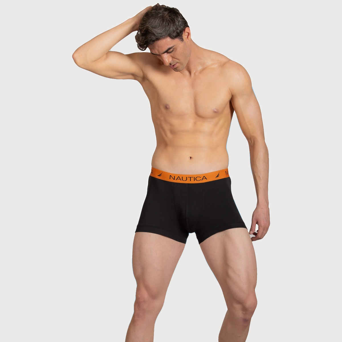 Nautica Men's - 1PP-RTRK01 Rib Trunk-05-S BLK | Black - S