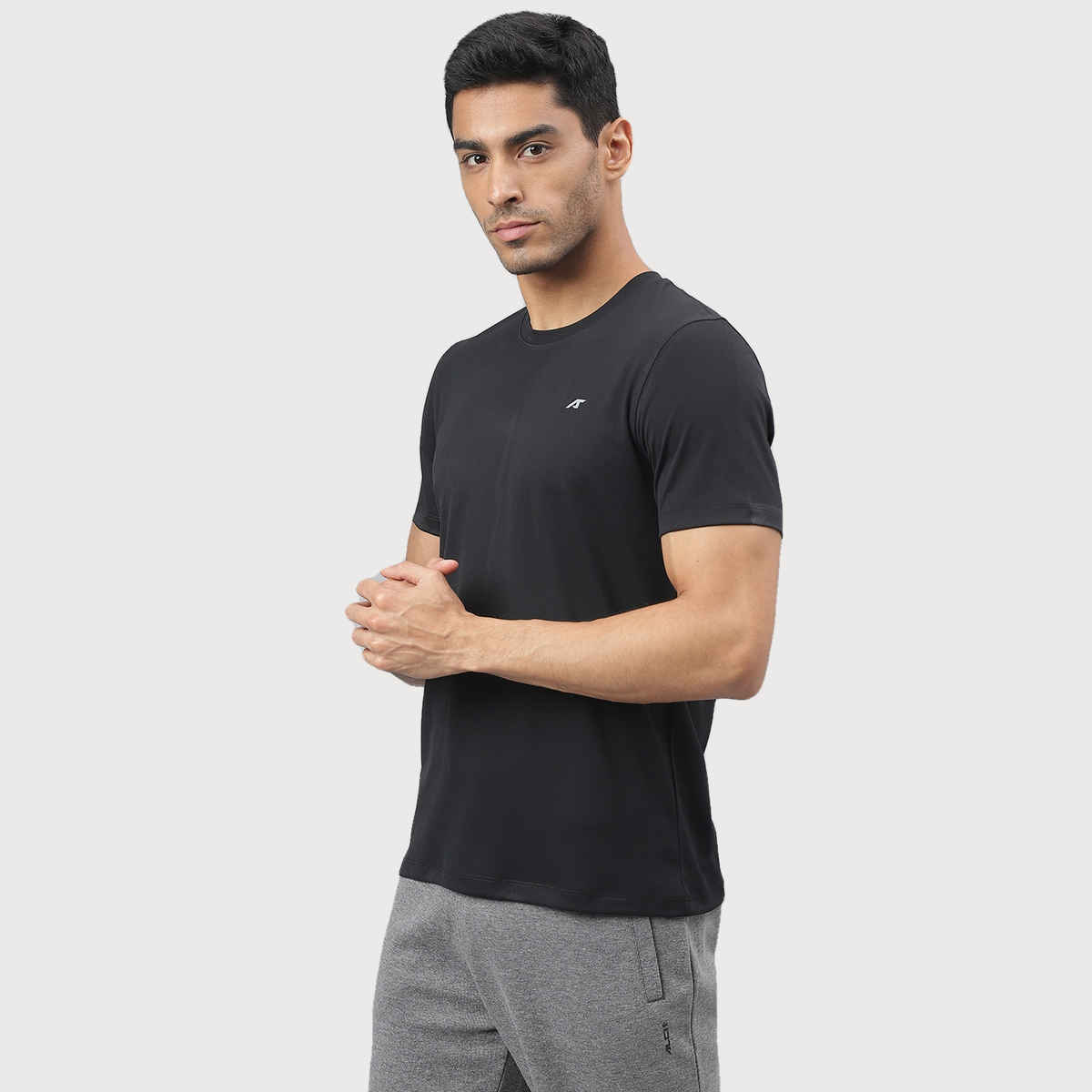 Alcis Men's Wonder Tee | Black | M