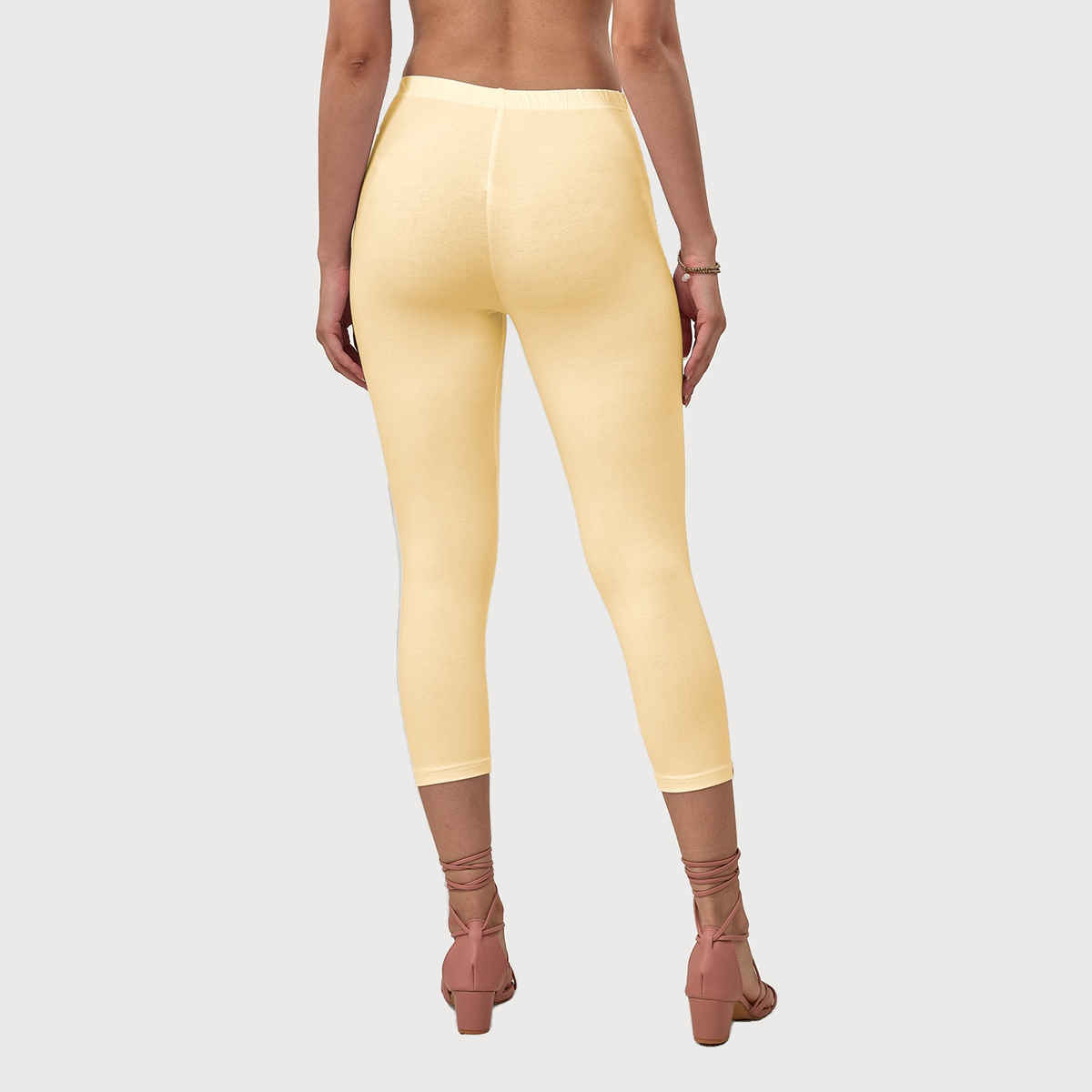 Lyra Women's Capri | Cream - Free Size