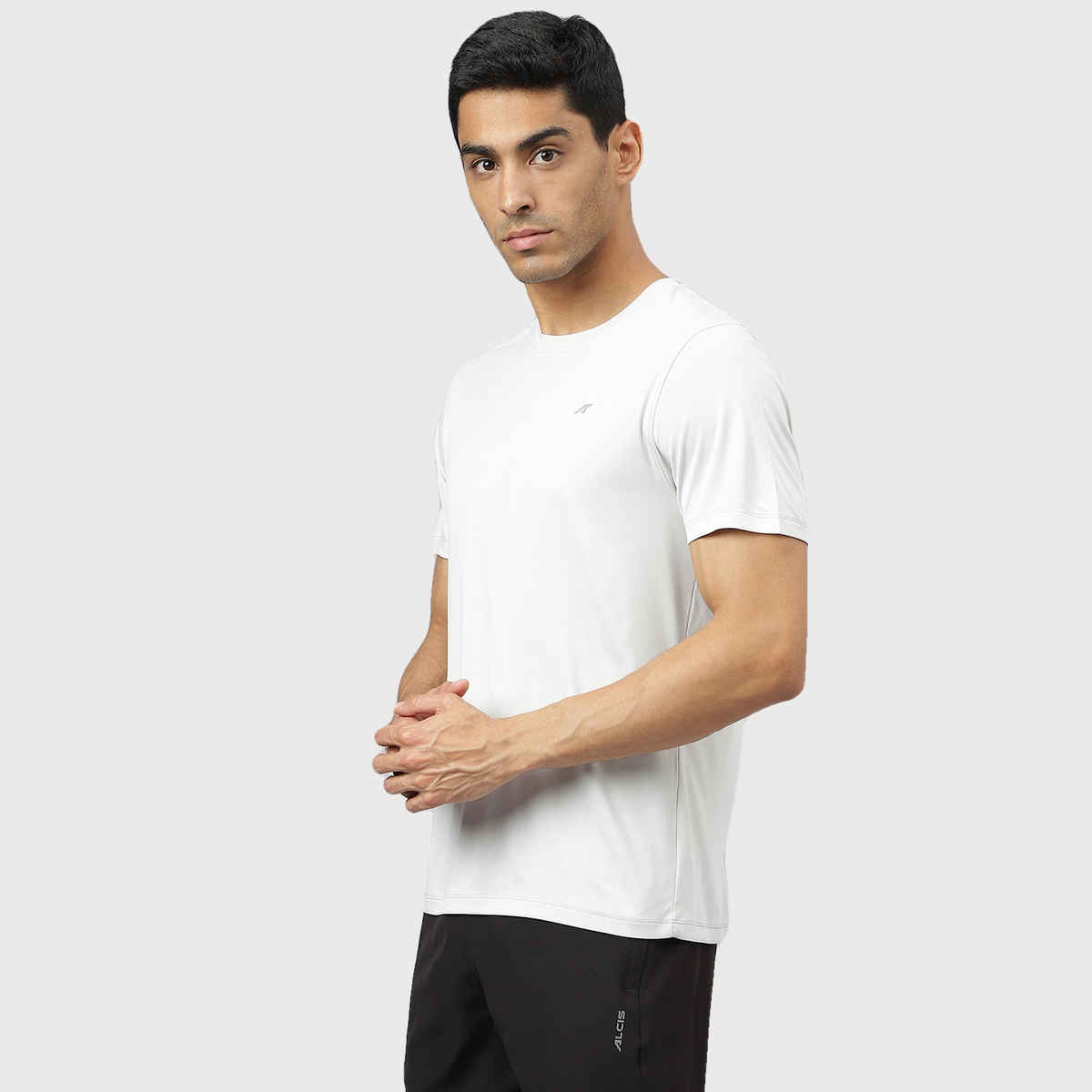 Alcis Men's Wonder Tee | Light Grey | XXL