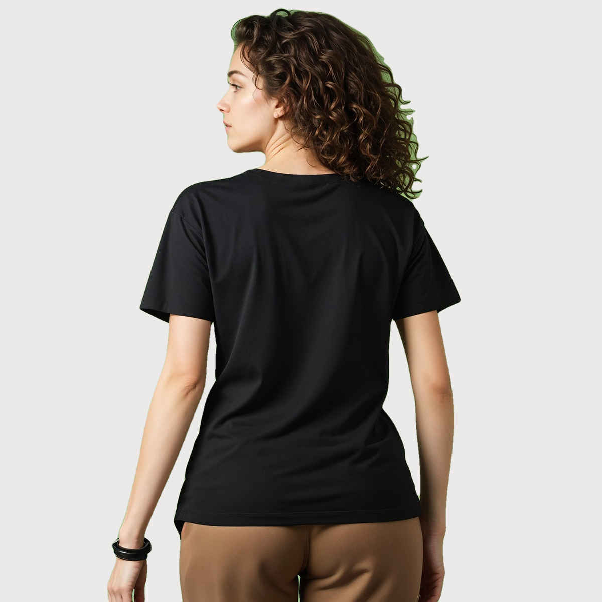 Smartees Women's Printed T-shirt | Black - XL