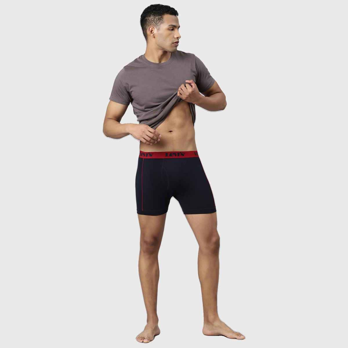 Levi's Men Pure Cotton Long Length Trunk | Ultrasoft Waistband | PO4 | Assorted - S