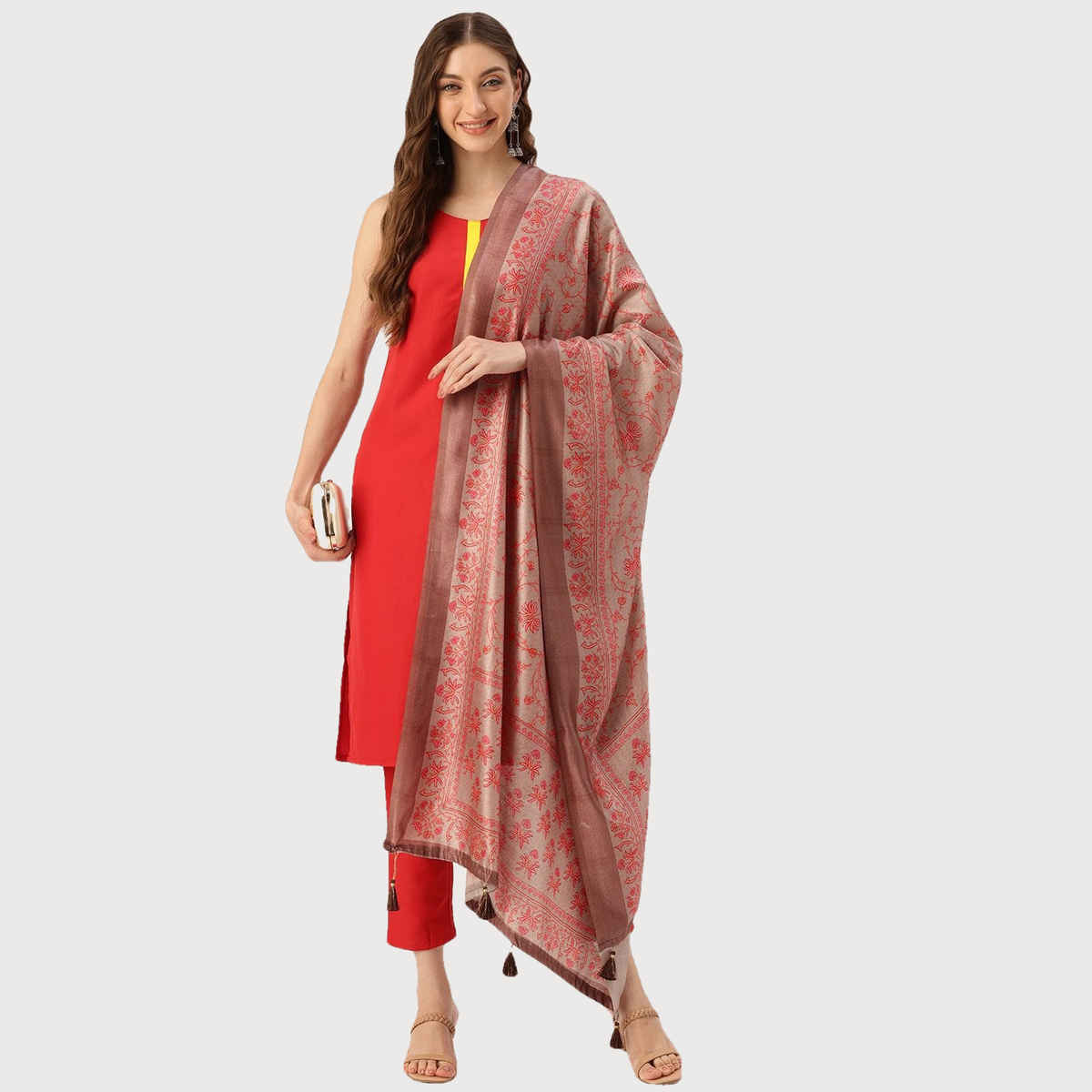 Ishin Multi Color Cotton Dupatta | 1019