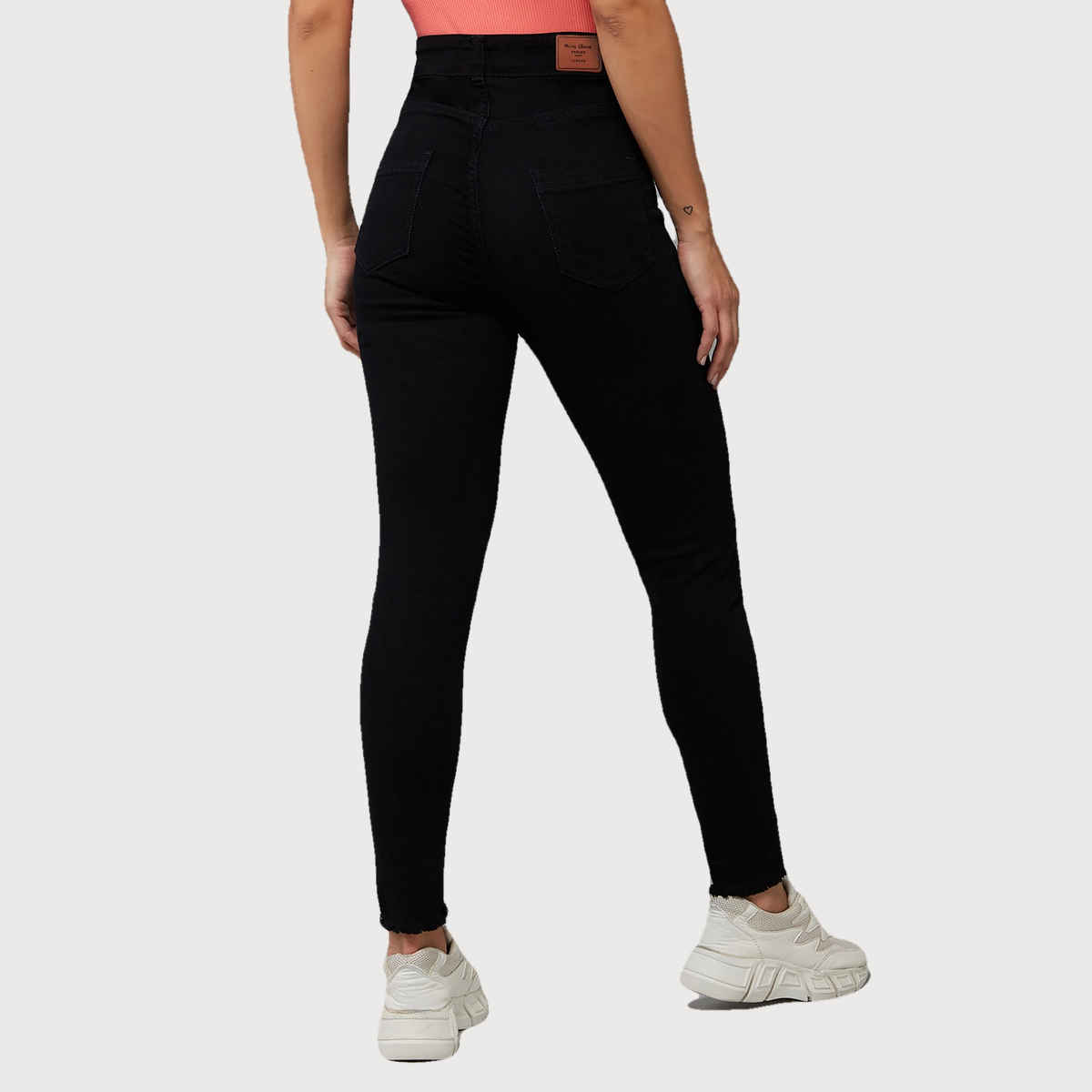 Miss Chase Women s Did It Again Denim Jeans | Black | 32