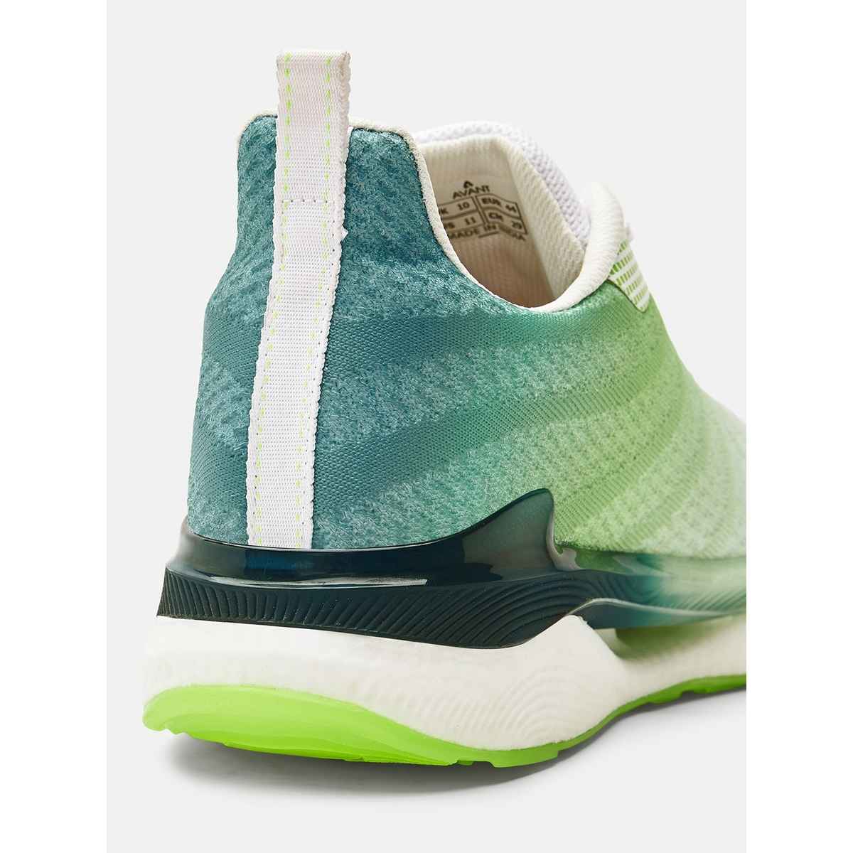 Avant Men's Rainbow Sports Shoes | Green-White | UK 10