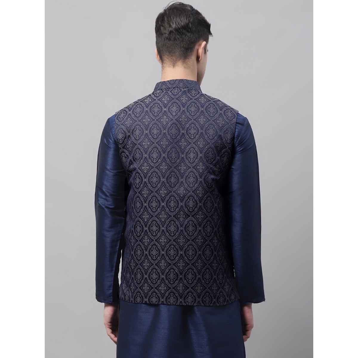 Jompers Men's Waistcoat | Jowc 4072 | Silver - S