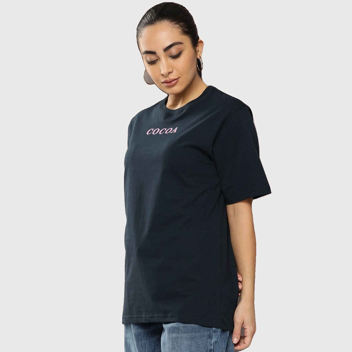 Dillinger Women's T-shirt | WMNCR474NVY | Navy Blue - S