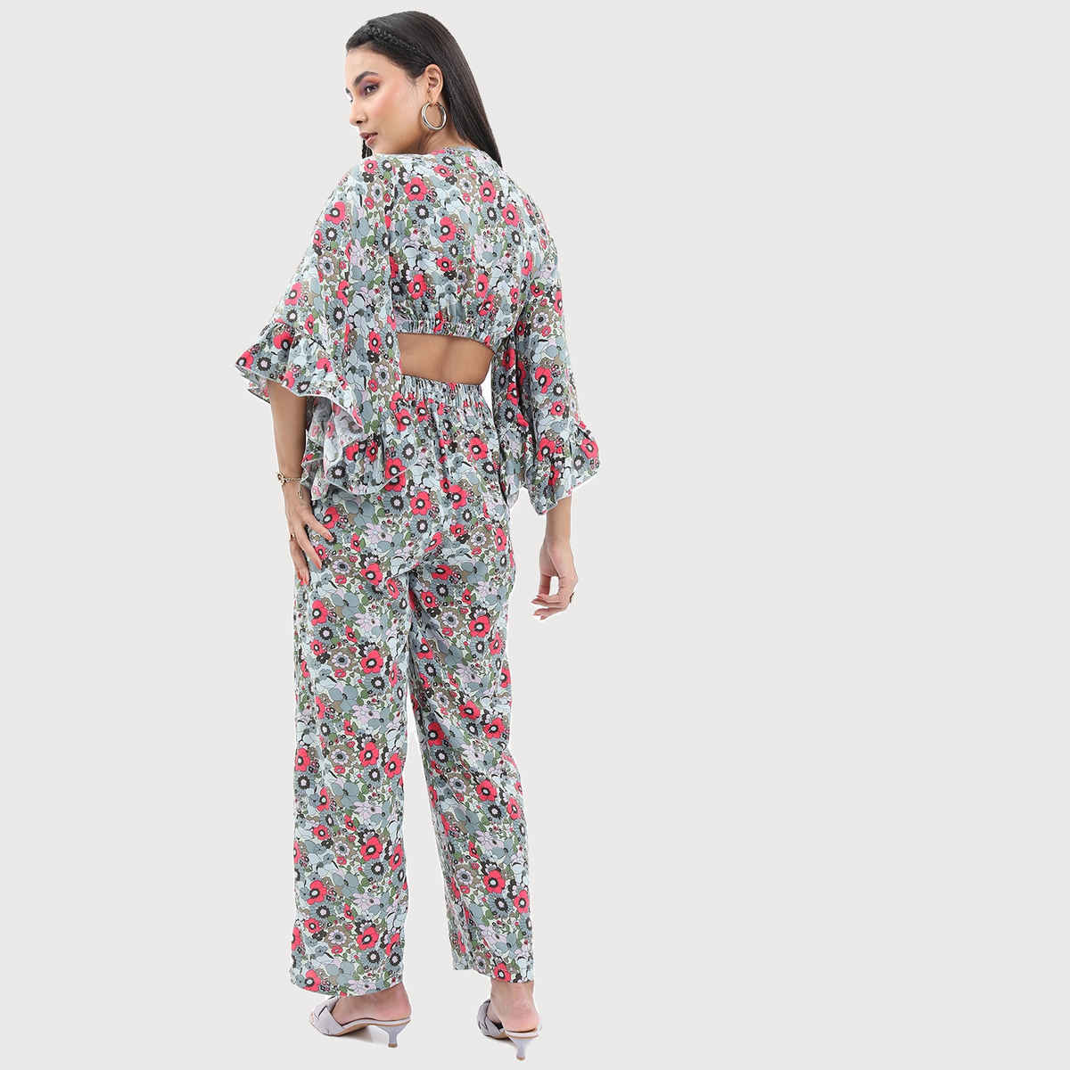 Ketch Women's Top with Trousers | Green - XL