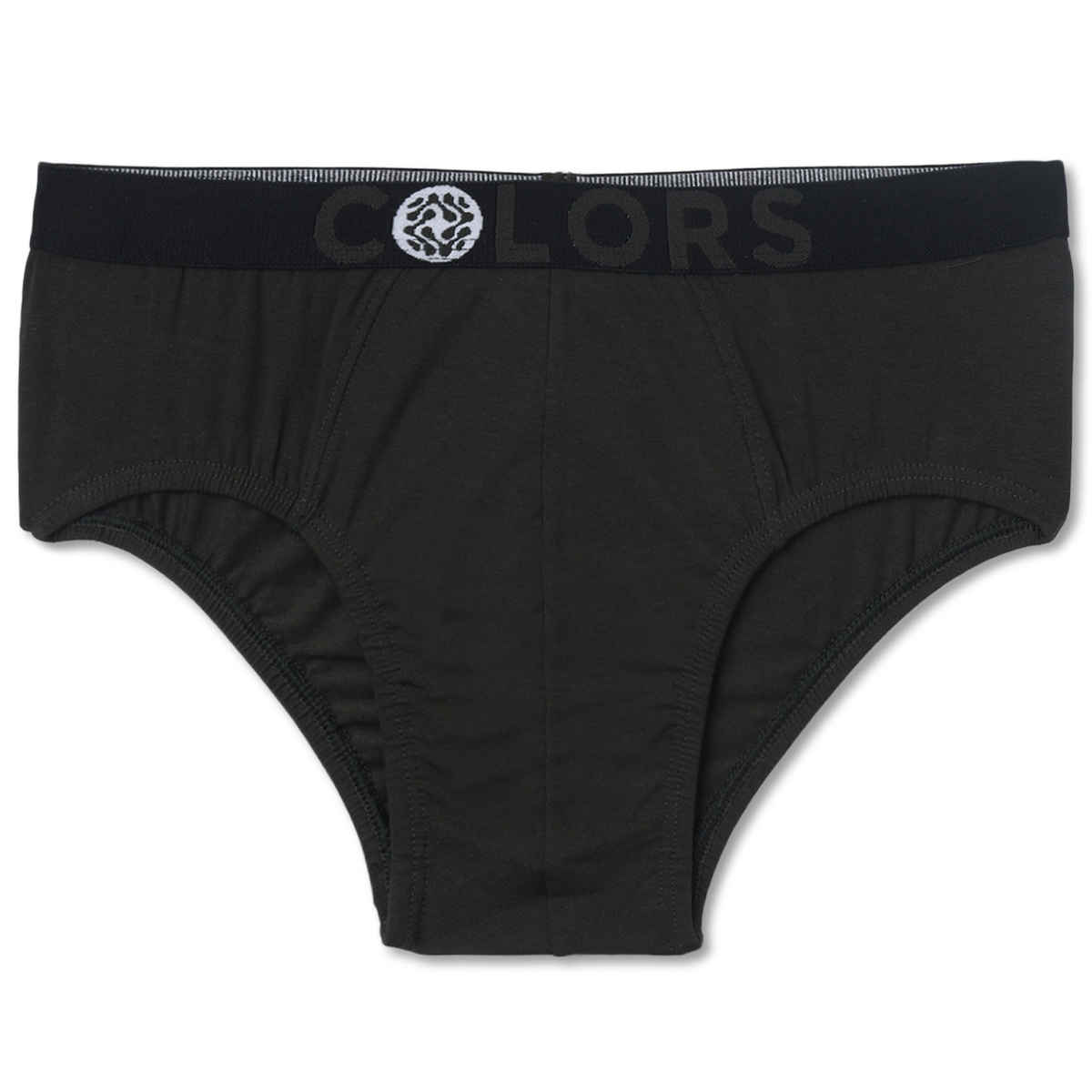 Rupa Colors Kid's Mini Brief Junior | Style 109 Peacock Blue and Black - 70 cm | Pack of 2