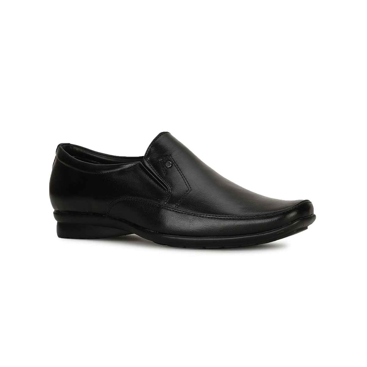 Bata Black Slip On Formal Shoes For Men | 8 UK