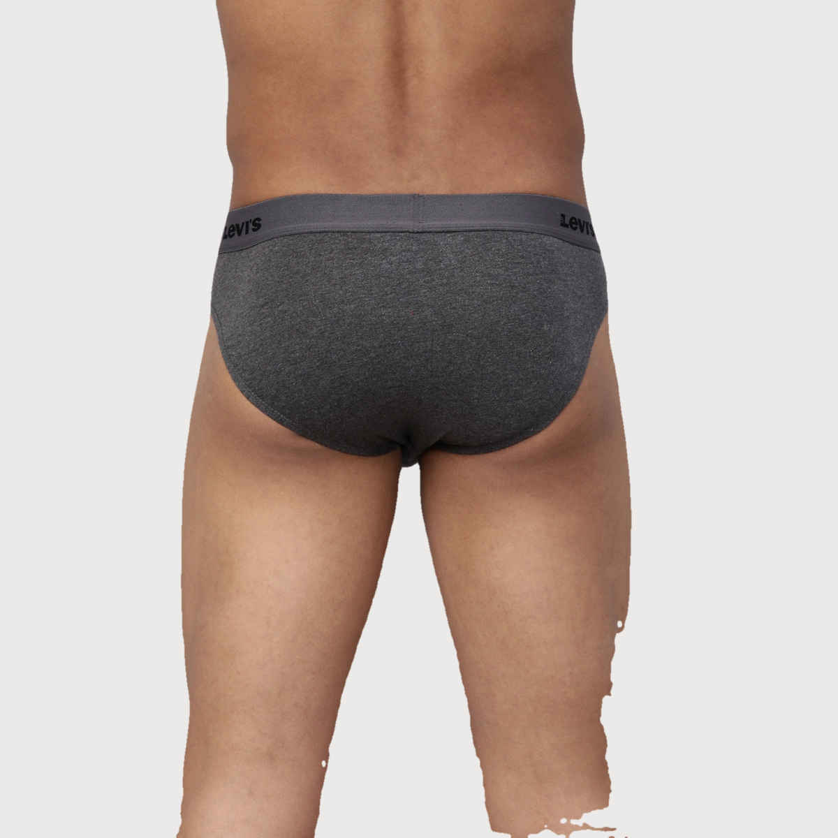 Levi's Innerwear Men's Solid Cotton Ultrasoft Waistband Brief | Assorted - S