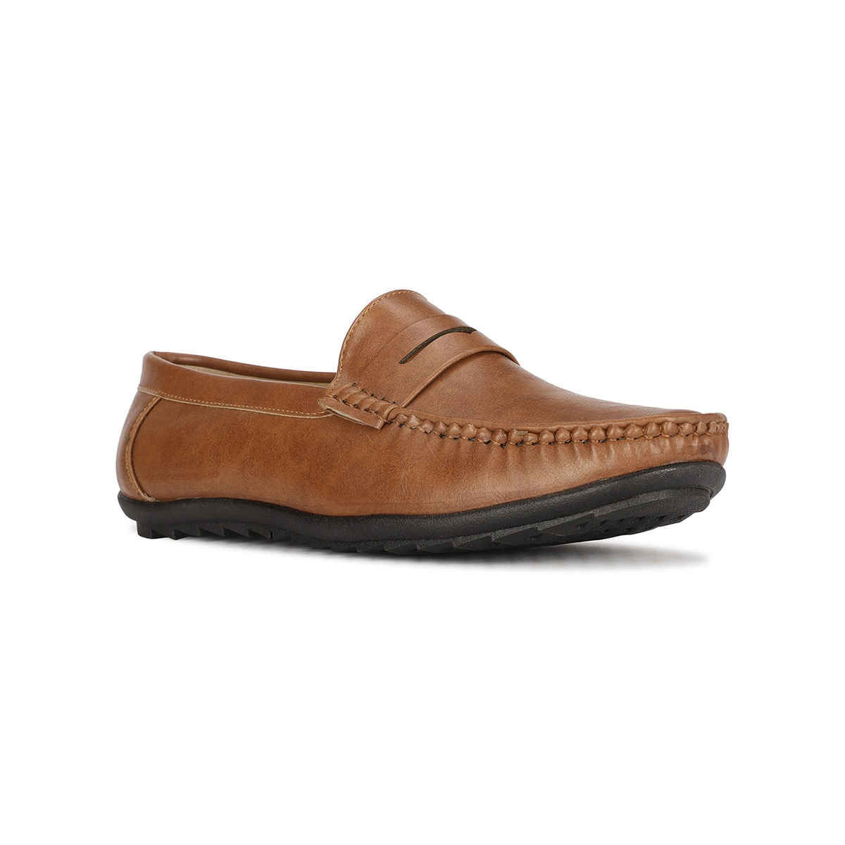 Bata Men's Loafers | Tan - UK 8