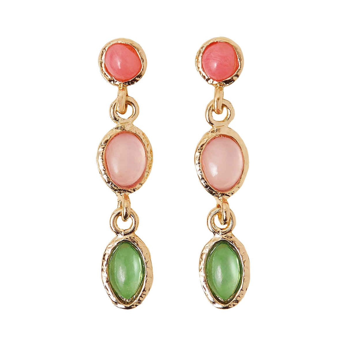 Accessorize London Women's Multi Eclectic Short Drop Earrings - Multi
