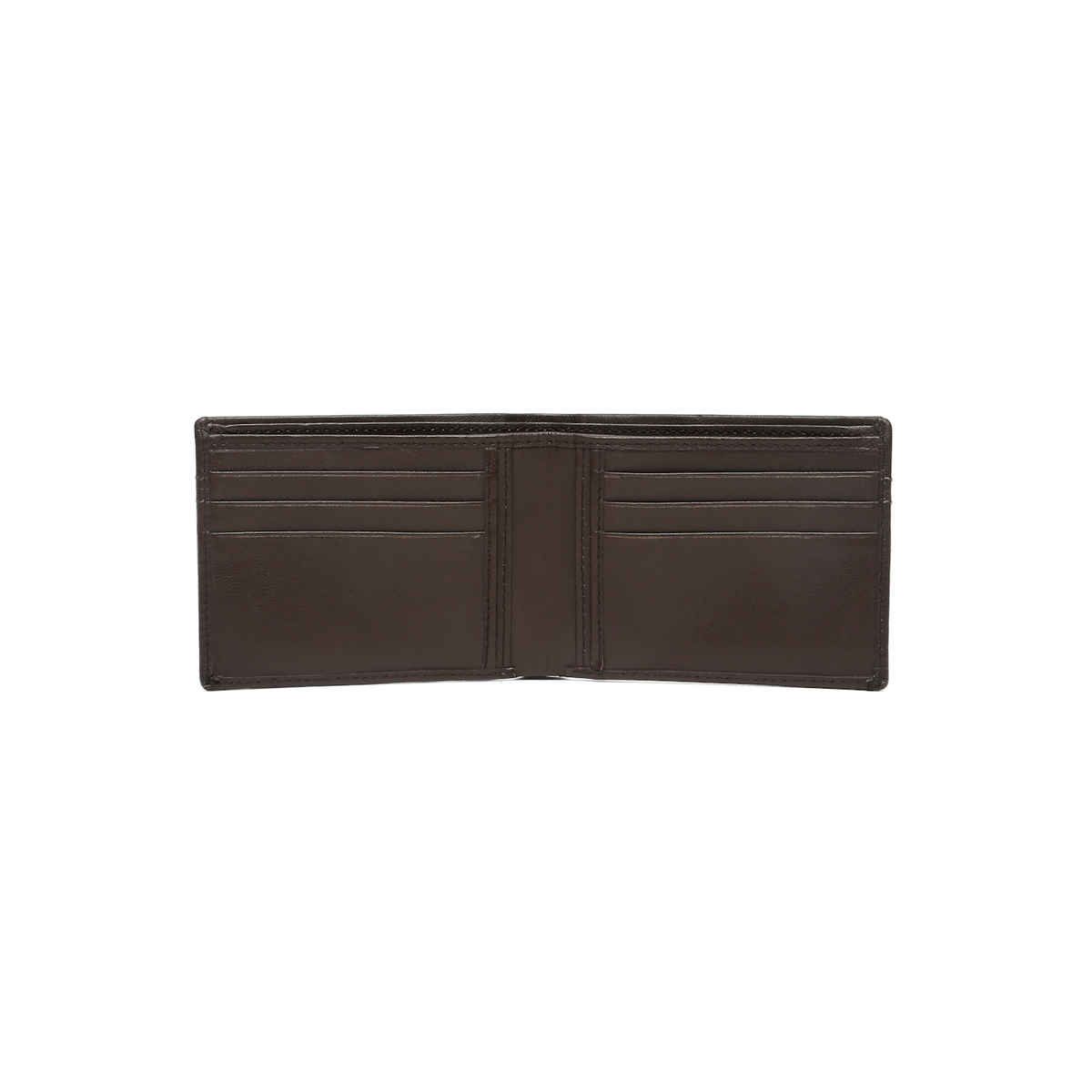 Teakwood Men's Solid Genuine Leather Wallet | Brown - One Size