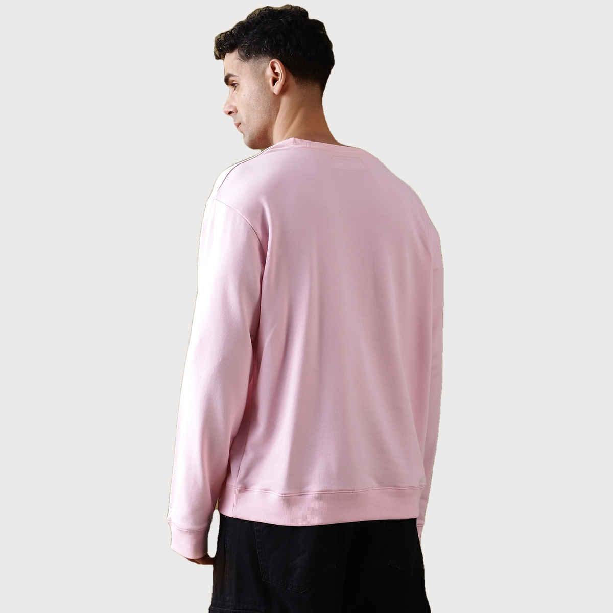 Dillinger Men's Pure Cotton Oversized T-shirt | Pink - 2XL