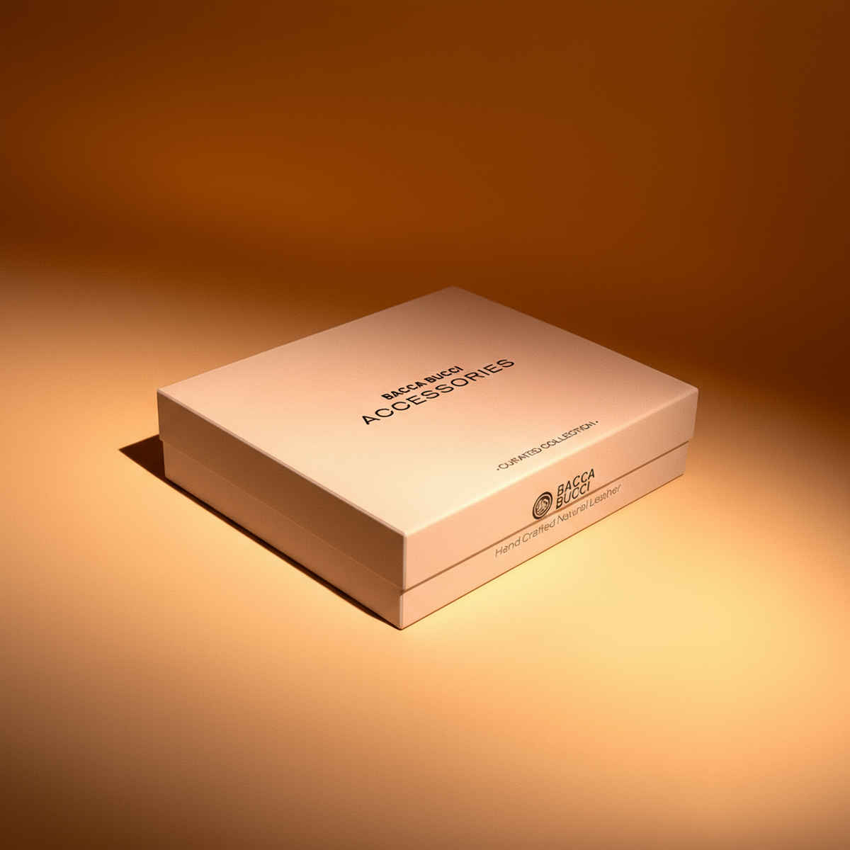 Bacca Bucci Unisex Solid Canvas Bi-Fold Wallet | Black - Free Size