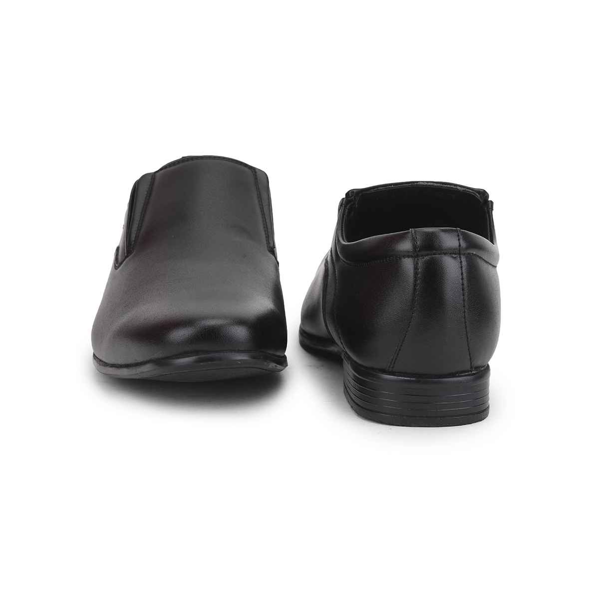 Liberty Robert-1 Black Pu Formal Non Lacing Mens - 7 UK