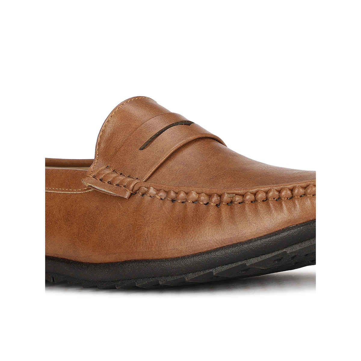 Bata Men's Loafers | Tan - UK 8