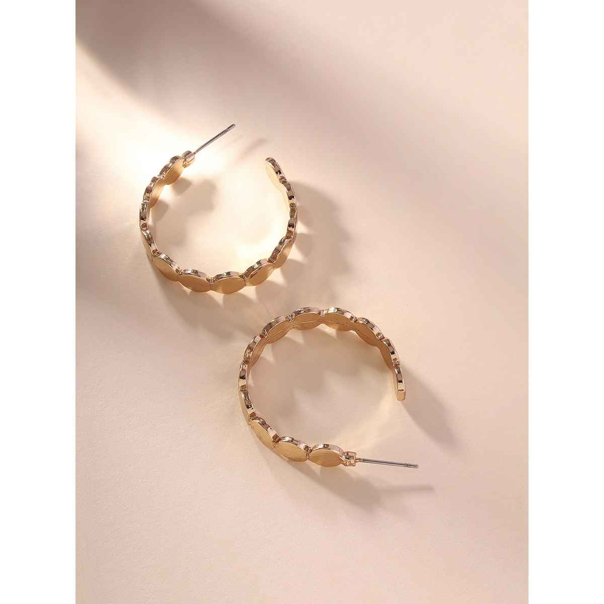 Priyaasi Fashion Gold Earrings-6