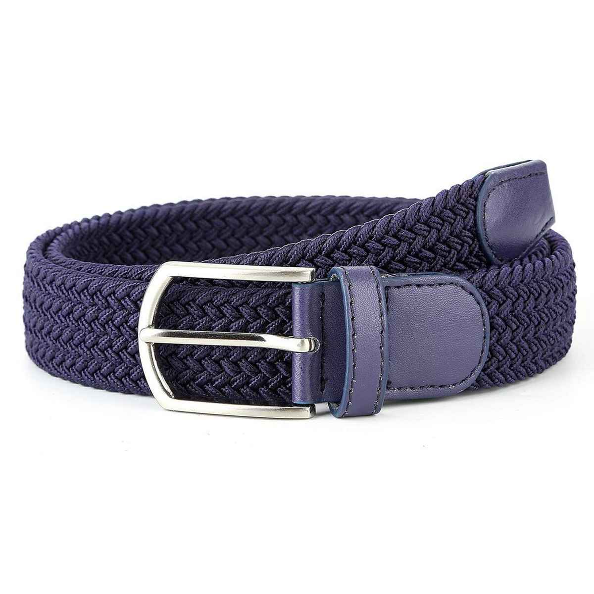 Zoro Unisex Woven Fabric Belt | Blue - 40 Inches