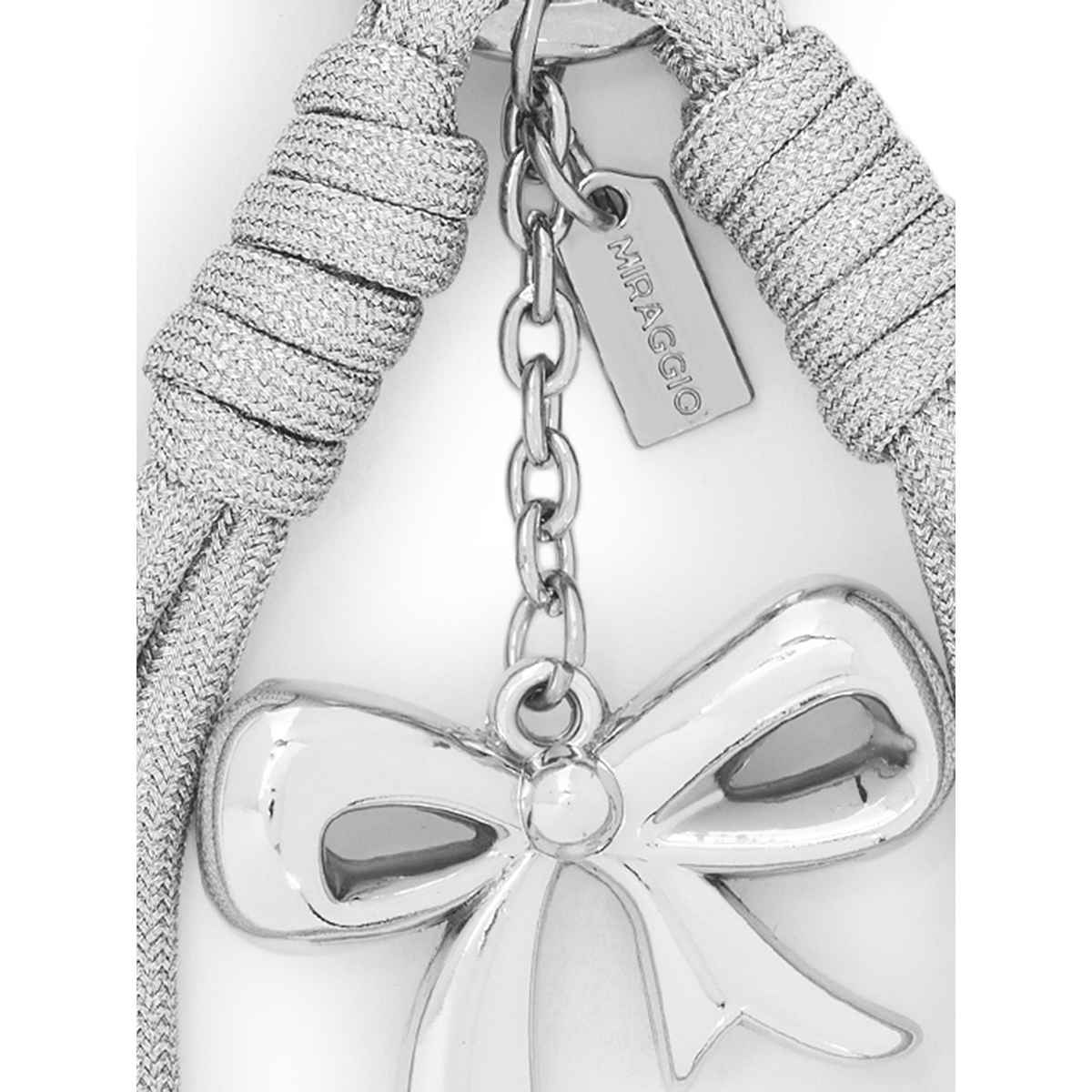 Miraggio Women's Silver Dazzle Charm