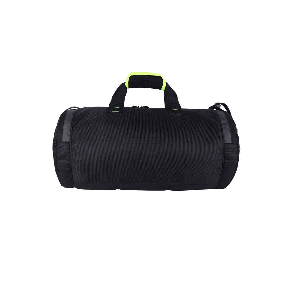 Gear Unisex Solid Polyester 22 L Top Handle Duffle Bag | Black and Grey