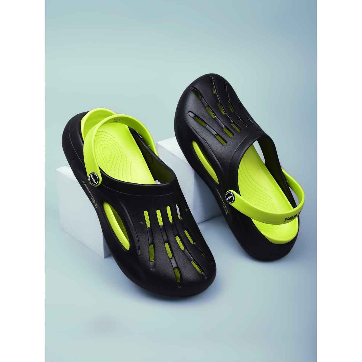 Action Eva Flotter Mens Eva Clogs | Uk | 10 | Black