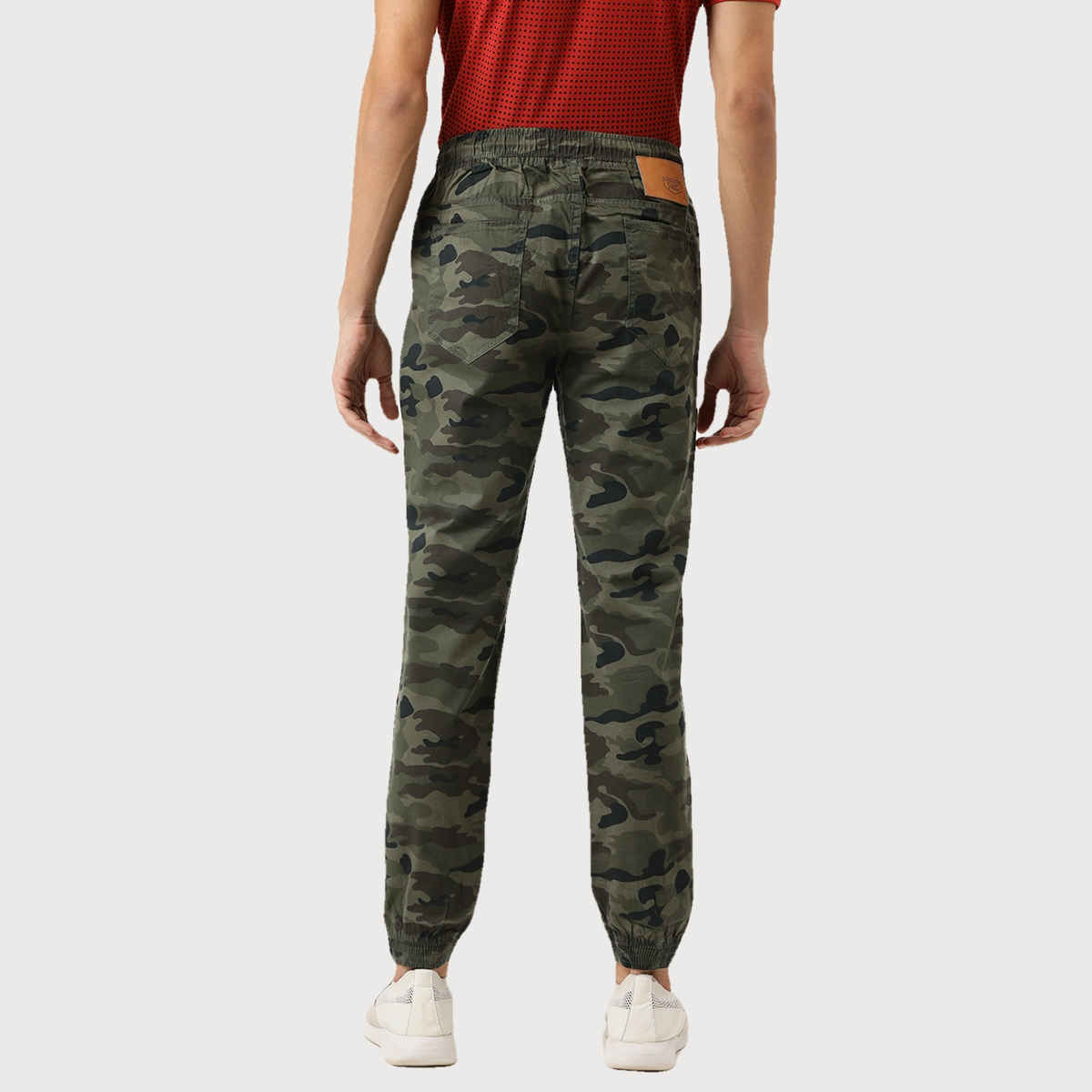 IVOC Men's Slim Fit Camo Print Casual Jogger | 28