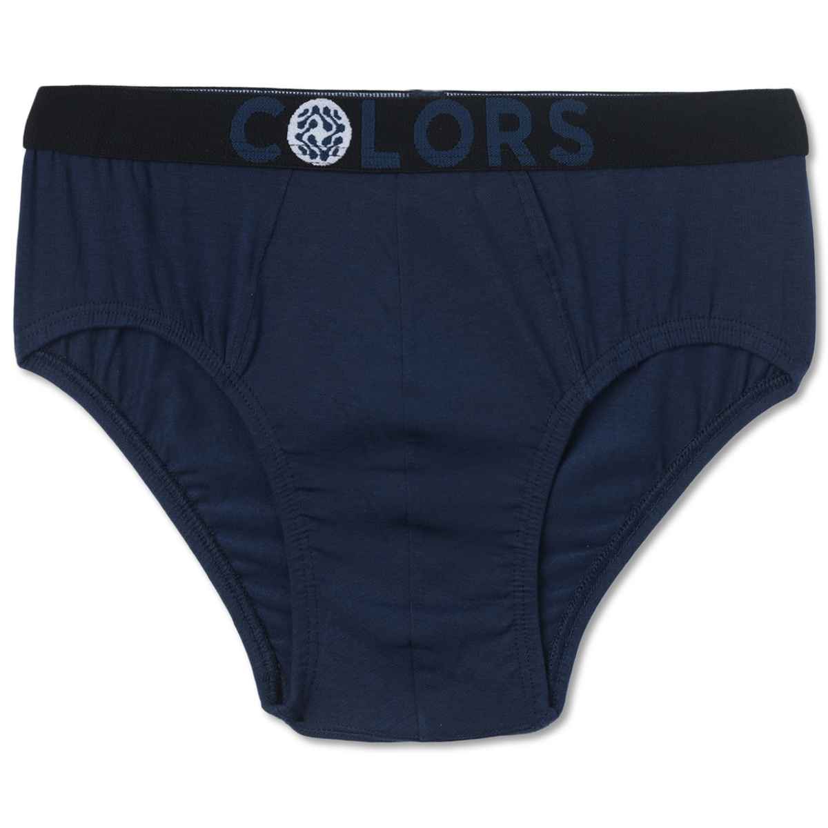 Rupa Colors Kid's Mini Brief Junior Style 109 Airforce Blue & Wine - 70 cm Pack of 2